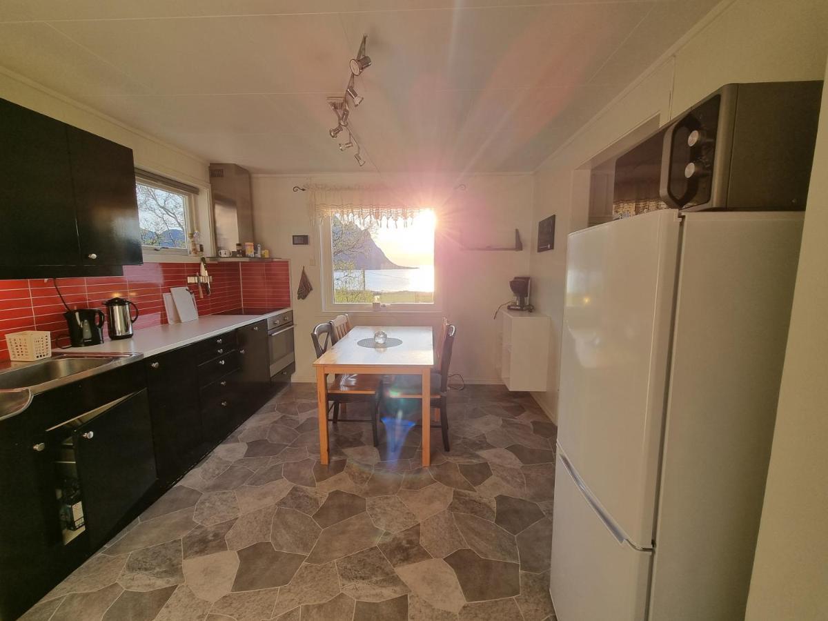 Nappstraumen Seaview Holiday Home Haug エクステリア 写真