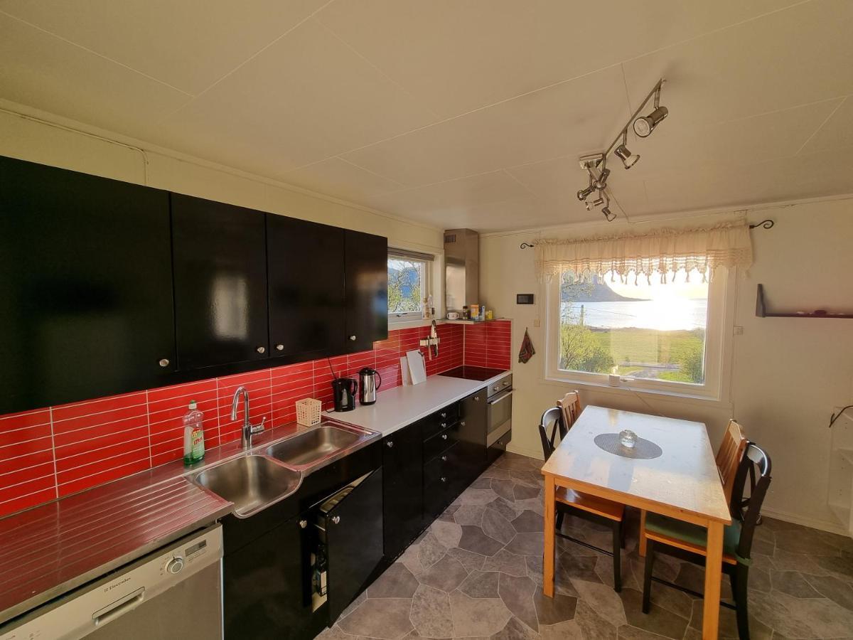 Nappstraumen Seaview Holiday Home Haug エクステリア 写真